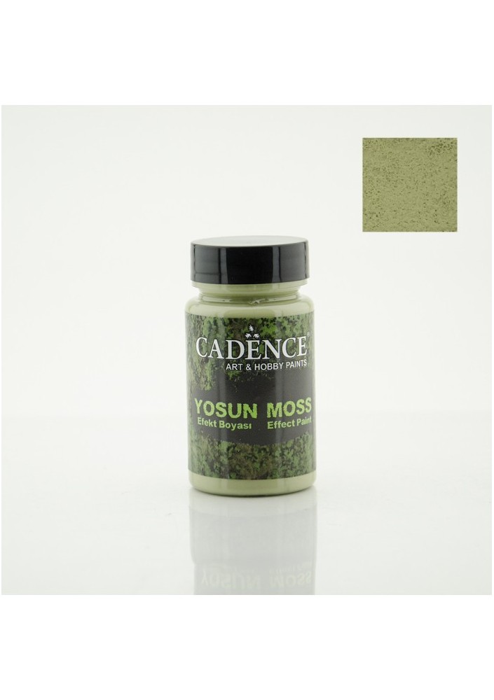 Pentart Moss Effect Paste - 100 Ml, Light Green | Textured Modeling Paste For Crafts & Decor